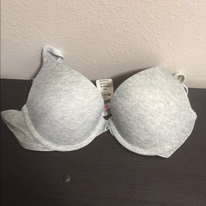 Pink bra
